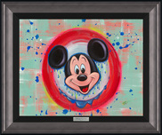 Mickey Mouse Fine Art Mickey Mouse Fine Art Mickey Mess Club (Framed)